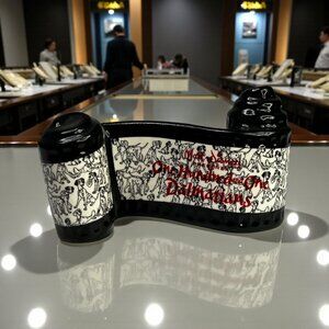 Disney WDCC 101 Dalmatians Opening Title Scroll Figurine from 1990s (No Box/COA)